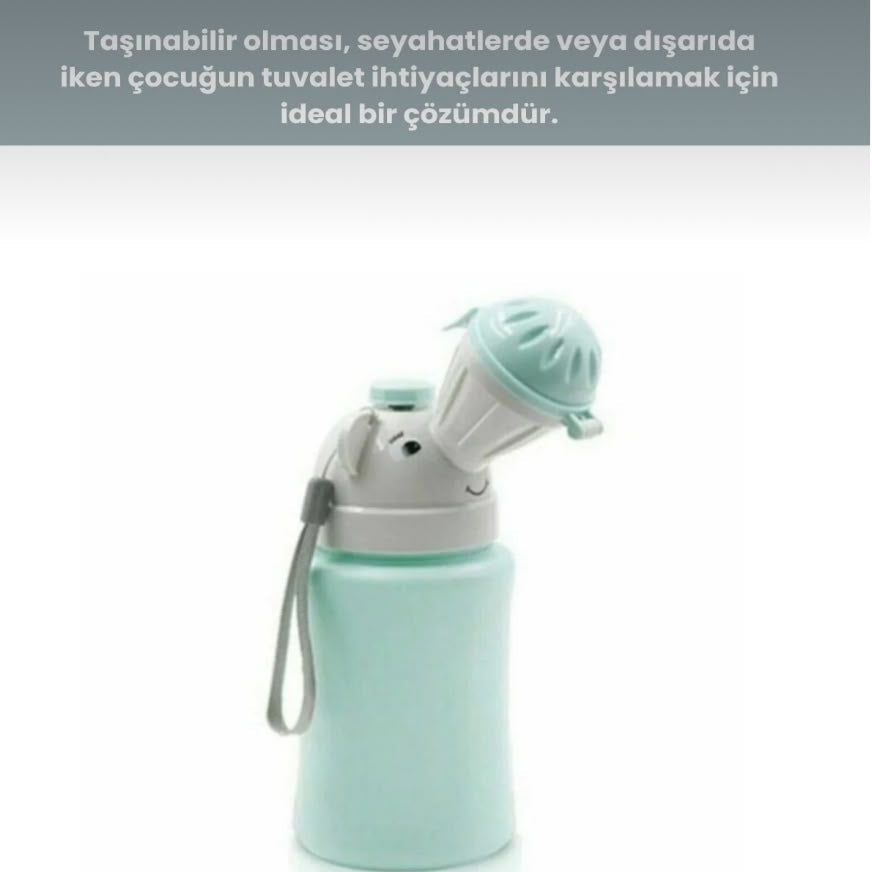 Çocuk Bebek Pisuvar İşeme Şişesi